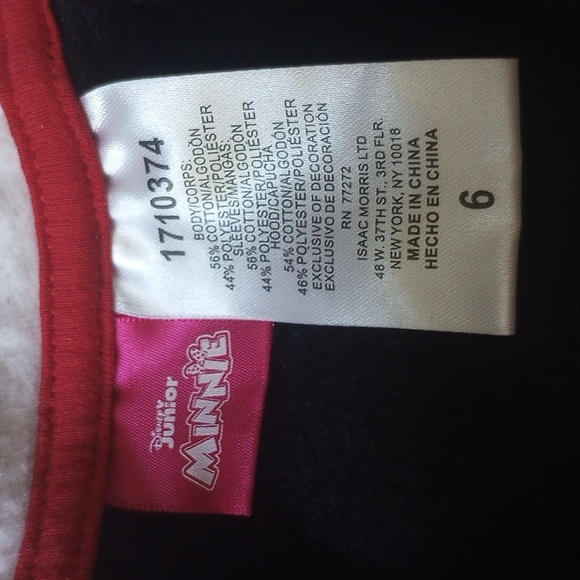 Minnie mouse jacket - size 6 - Picture 2 of 3